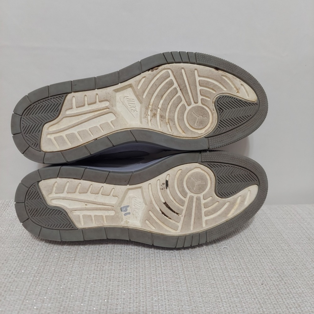 Nike Air Jordan 1 Elevate Low Shoes Gray Suede Sneakers Womens 12/Men 10.5 - Picture 7 of 8